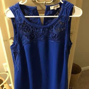 Blue dress